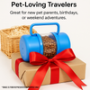 Talking Dog Club 3 in 1 Travel Bowl Set for Dogs and Cats (Blue) Both-Bowls & Feeders Talking Dog Club Dropship