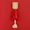 Talking Dog Club Lobster with Rope Treat Dispenser Toy for Dogs (Red) Dogs-Bowls & Feeders Talking Dog Club Dropship