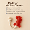 Talking Dog Club Lobster with Rope Treat Dispenser Toy for Dogs (Red) Dogs-Bowls & Feeders Talking Dog Club Dropship