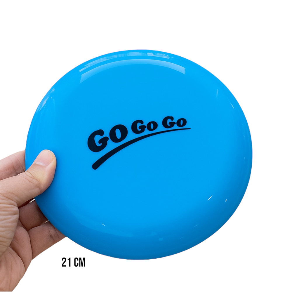 Talking Dog Pop Light weight Frisbee Toy for Dogs (Blue) Dogs-Toys Talking Dog Club Dropship 21 cm