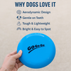 Talking Dog Pop Light weight Frisbee Toy for Dogs (Blue) Dogs-Toys Talking Dog Club Dropship