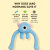 Talking Dog Club Bouncing Monster Tug Toy for Dogs (Blue) Dogs-Toys Talking Dog Club Dropship