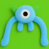 Talking Dog Club Bouncing Monster Tug Toy for Dogs (Blue) Dogs-Toys Talking Dog Club Dropship 33cm