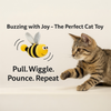 Talking Dog Club Shake a Bee Vibrating Catnip Toy for Cats (Yellow and Black) Cats-Toys Talking Dog Club Dropship