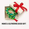 Talking Dog Club XL Cobra Rattle Plush Toy for Dogs (Green) Dogs-Toys Talking Dog Club Dropship