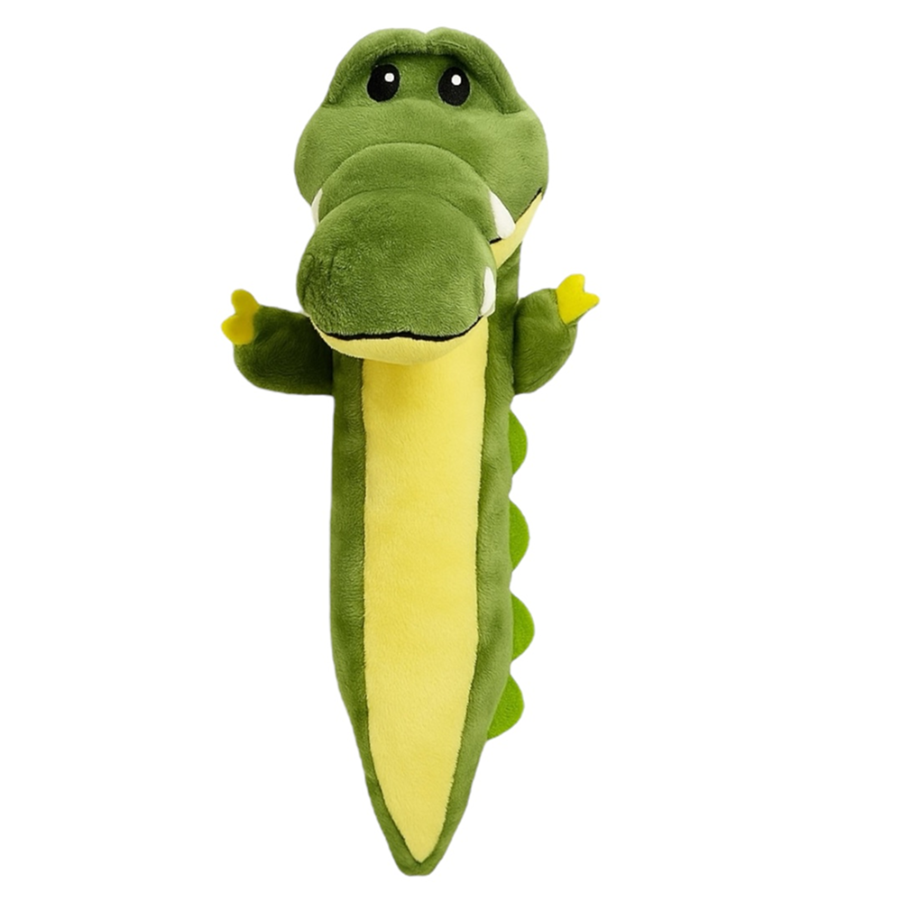 Talking Dog Club Gator Plush Toy for Dogs (Green) Dogs-Toys Talking Dog Club Dropship 41cm