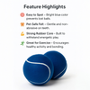 Talking Dog Club Tennis Ball Toy for Dogs (Blue) Dogs-Toys Talking Dog Club Dropship
