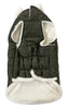 Woofiezz Warm & Comfortable Winter Jackets for Dogs and Cats (Olive Green) Both-Clothing & Accessories Woofiezz Dropship