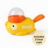 Talking Dog Club Oh Duck 3 Portion Cups Included Treat Dispenser for Dogs and Cats Dogs-Toys Talking Dog Club Dropship 22cm