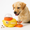 Talking Dog Club Oh Duck 3 Portion Cups Included Treat Dispenser for Dogs and Cats Dogs-Toys Talking Dog Club Dropship