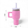 Talking Dog Club Tumbler Plush Toy For Dogs (Pink) Dogs-Toys Talking Dog Club Dropship