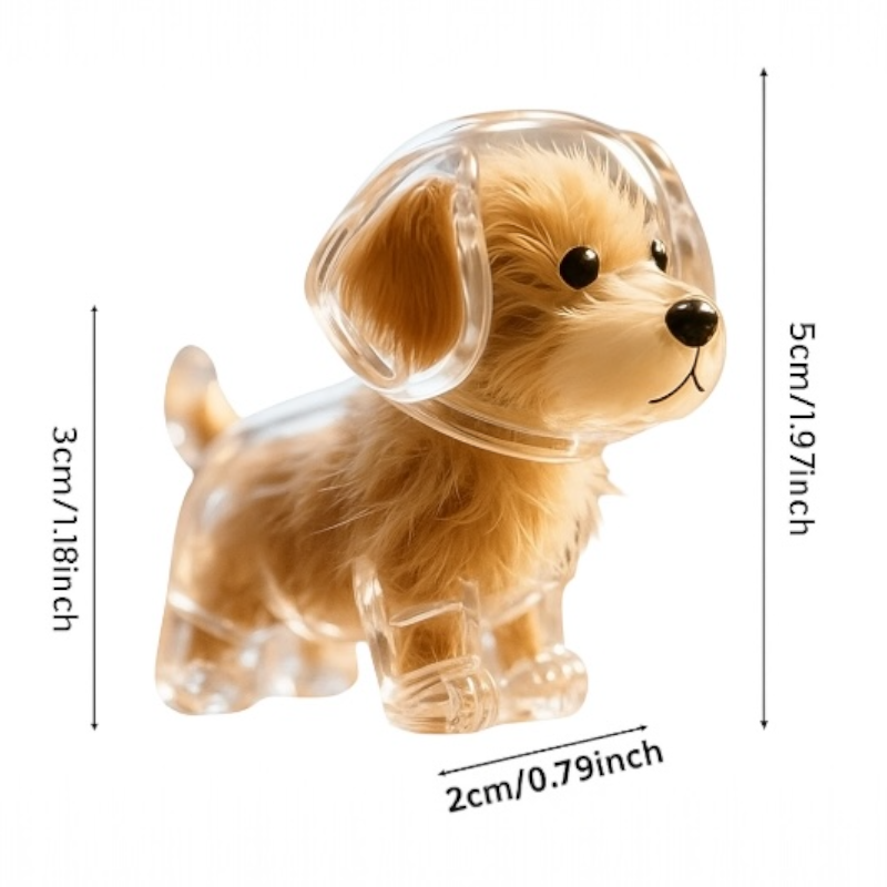 Talking Dog Club Standing Dog Hair Keepsake Capsule Key Chain Pet Parent-Gifting & Merch Talking Dog Club Dropship