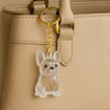 Talking Dog Club French Bulldog Hair Keepsake Capsule Key Chain Pet Parent-Gifting & Merch Talking Dog Club Dropship