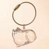Talking Dog Club Resting Cat Hair Keepsake Capsule Key Chain Pet Parent-Gifting & Merch Talking Dog Club Dropship 21.5x14.5cm