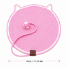 Talking Dog Club Rope Scratching Mat for Cats (Pink) Cats-Toys Talking Dog Club Dropship