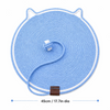 Talking Dog Club Rope Scratching Mat for Cats (Blue) Cats-Toys Talking Dog Club Dropship