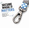 Talking Dog Club Checkmate Leash and Collar Combo (Blue) Dogs-Collar, Leashes, harnesses Talking Dog Club Dropship