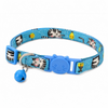 Talking Dog Club Everyday Collar with Unicorn Cat Bell for Cats (Blue) Cats-Collar, Leashes, harnesses Talking Dog Club Dropship 25x10cm