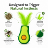Talking Dog Club Avocado Lover 100% Catnip Toy for Cats Cats-Toys Talking Dog Club Dropship