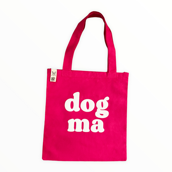 Talking Dog Club Dog Ma Carry All Tote Bag for Women (Pink)