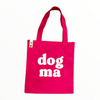 Talking Dog Club Dog Ma Carry All Tote Bag for Women (Pink) Pet Parent-Clothing & Accessories Talking Dog Club Dropship