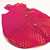 Pawsindia Traditional Royal Brocade Kurta for Cats (Pink) Cats-Clothing & Accessories Pawsindia Dropship