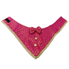PawsIndia Traditional Royal Brocade Tuxedo for Dogs and Cats (Pink) Both-Clothing & Accessories Pawsindia Dropship
