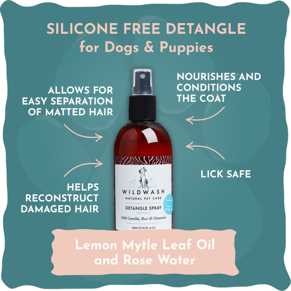 WildWash Detangle Spray for Dogs