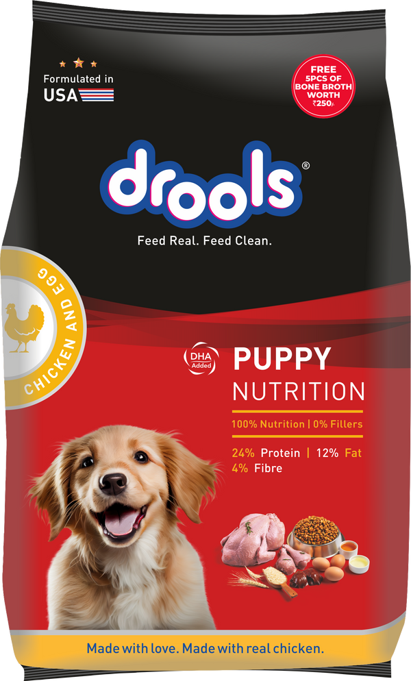 Drools Chicken and Egg Puppy Dog Dry Food