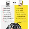 Henlo Chicken & Vegetable Baked Dry Food for Puppies | 100% human grade ingredients
