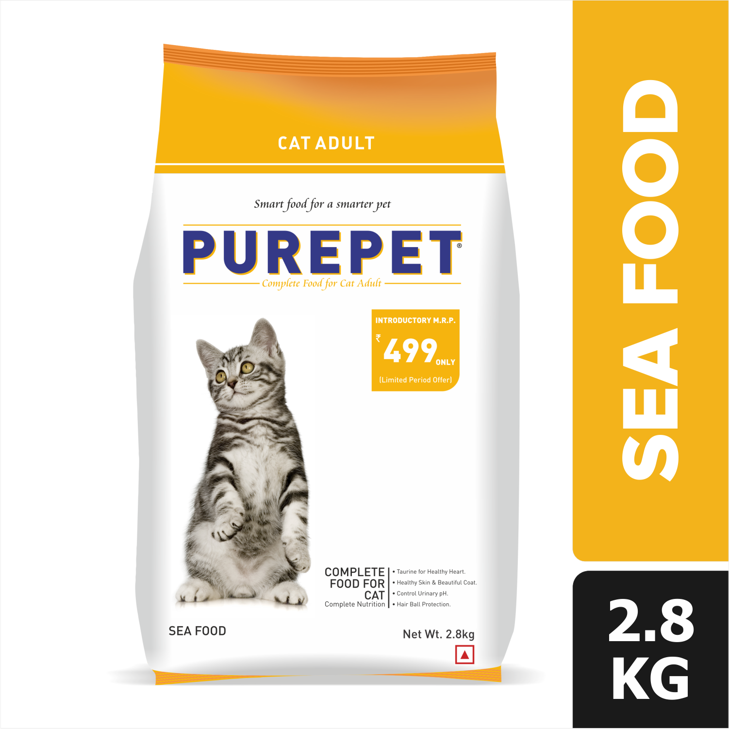Purepet Seafood Adult Cat Dry Food