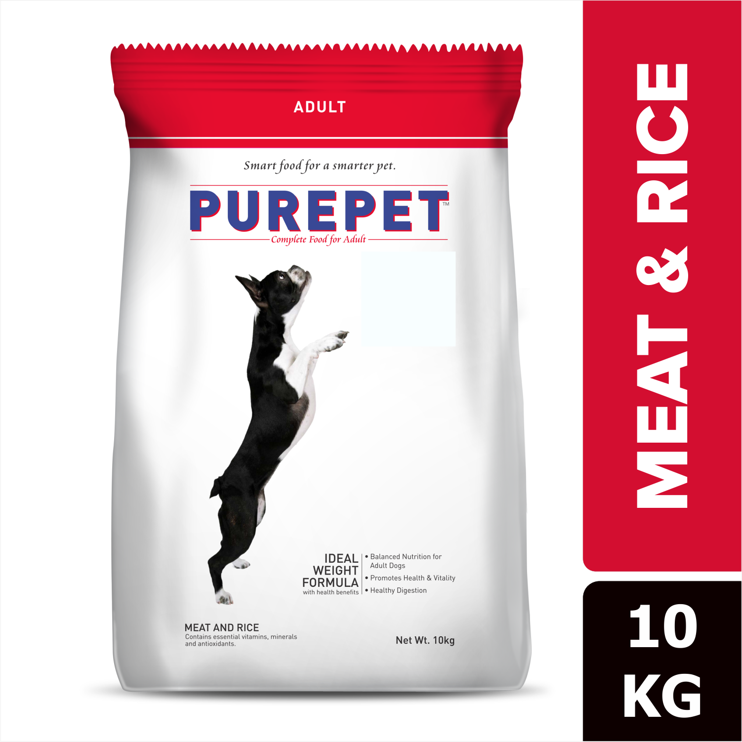 Purepet Meat and Rice Adult Dog Dry Food