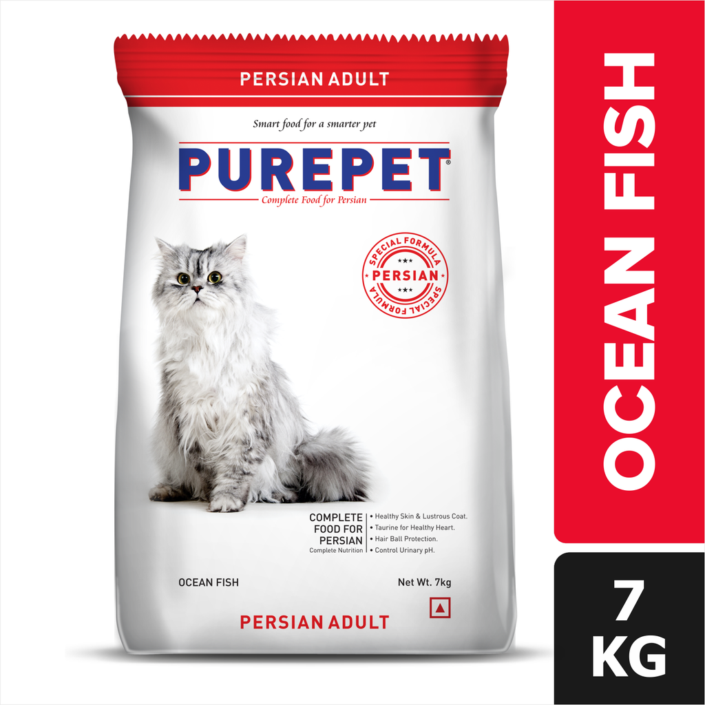 Buy Purepet Ocean Fish Persian Adult Cat Dry Food Online