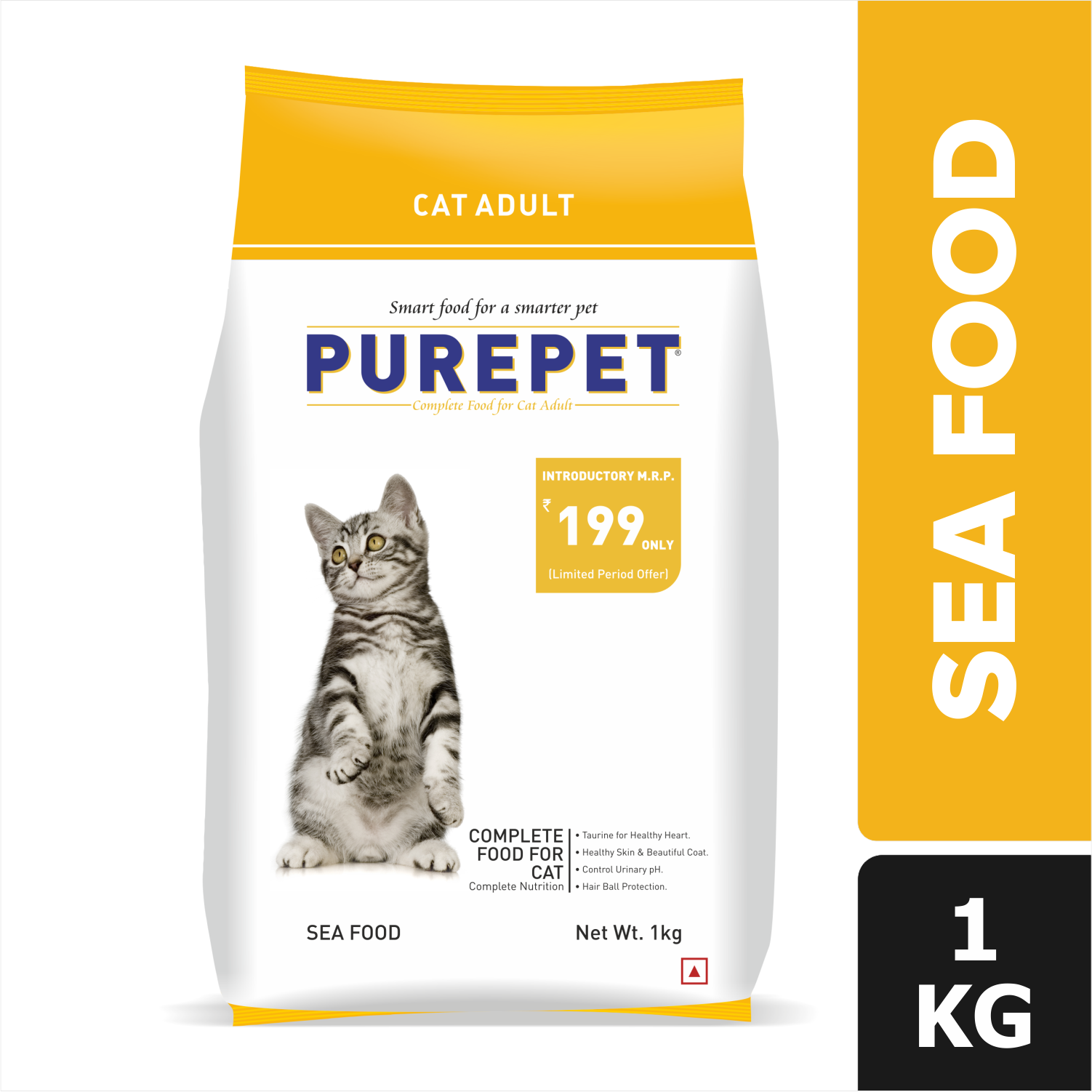 Purepet Seafood Adult Cat Dry Food