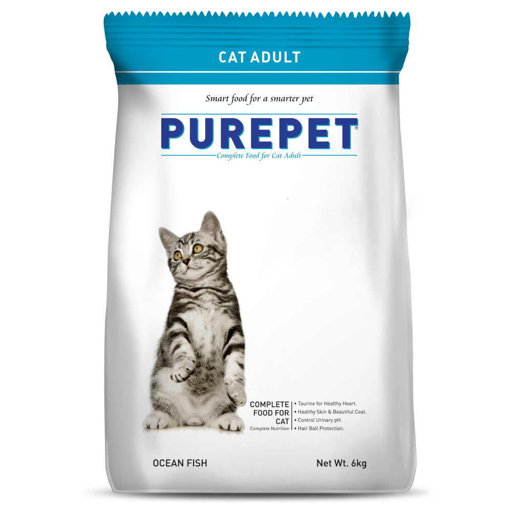 Purepet Ocean Fish Adult Cat Dry Food Cats- Dry food Purepet