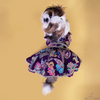 The Papaw Cartel Motif Embroidered Lehenga Choli for Dogs & Cats (Purple Paisley) Both-Clothing & Accessories The Papaw Cartel Dropship