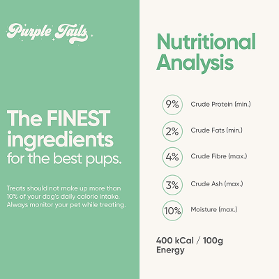 Purple Tails Honey and Oats Biscuits Dog Treat