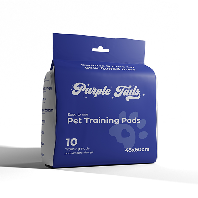 Purple Tails Training Pads for Dogs (45x60 cm) Dogs-Health & Wellness Purple Tails 10pcs