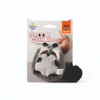 Barkbutler x Fofos Floppy Crinkle Raccoon Catnip Toy for Cats Cats-Toys Barkbutler 13x7cm