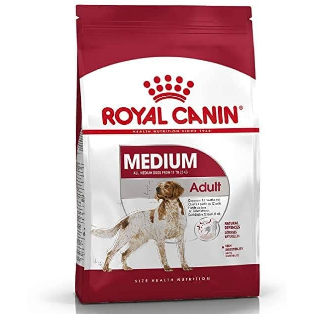 Royal Canin Medium Adult Dog Dry and Wet Food Combo