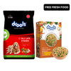Drools 100% Vegetarian Puppy and Adult Dog Veg Dry Food (All Life Stages) Dogs- Dry Food Drools
