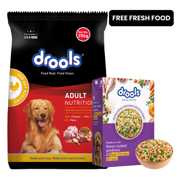Drools Chicken and Egg Adult Dog Dry Food