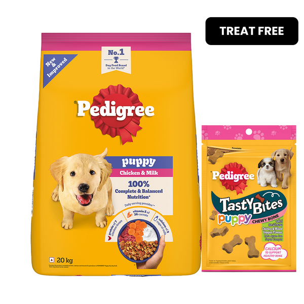 Pedigree Chicken and Milk Puppy Dog Dry Food