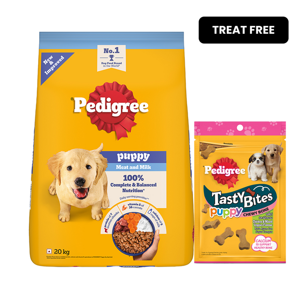 Pedigree Meat & Milk Puppy Dog Dry Food
