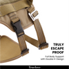 Truelove Escape proof harness for Dogs (Black) Both-Collar, Leashes, harnesses True Love