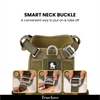 Truelove Escape proof harness for Dogs (Black) Both-Collar, Leashes, harnesses True Love