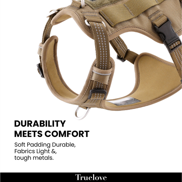 Truelove Escape proof harness for Dogs (Vibrant Orange)