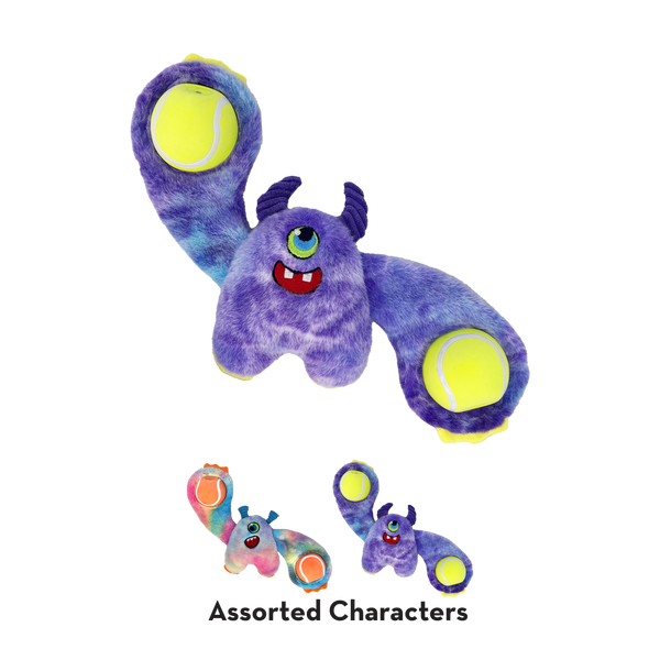 Kong Woozles Monster Plush Toy for Dogs (Purple)