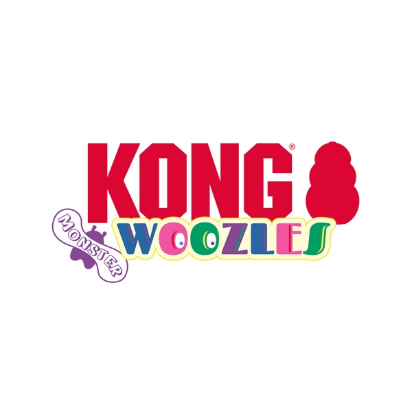 Kong Woozles Monster Plush Toy for Dogs (Purple)