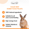 Value Nest Rabbit Pellets Food Rabbits Value Nest